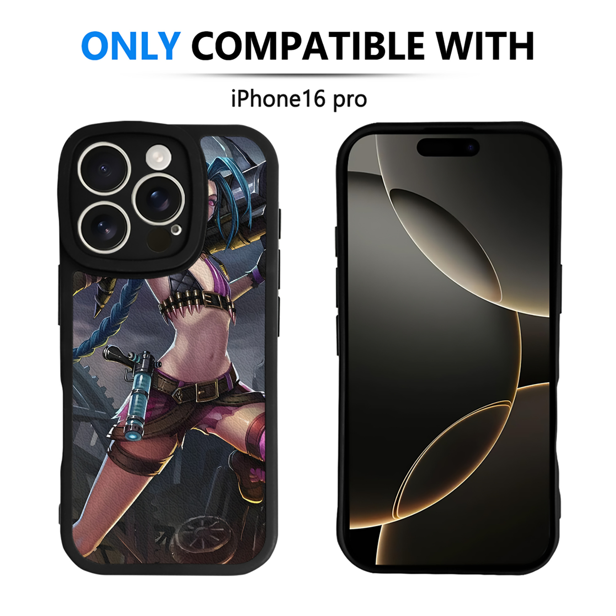 （画像用） リーグ・オブ・レジェンド League of Legends LOL 【iPhone 16シリーズ対応】シリコンスマホケース（レザー調） 材質：シリコン